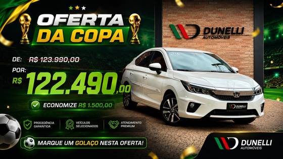 HONDA CITY 1.5 i-VTEC FLEX HATCH EXL CVT HONDA CITY 1.5 i-VTEC FLEX HATCH EXL CVT